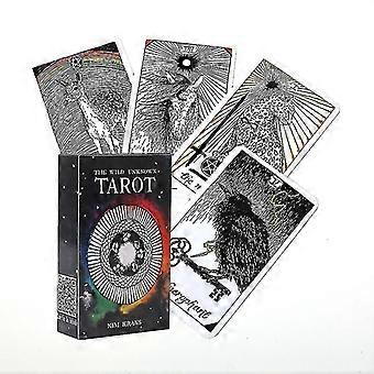 2021 Dancing In The Dark Tarot Cards Deck Full English Board Game Party Family Playing Cards Oracle Cards Card Game78pcs Tt30