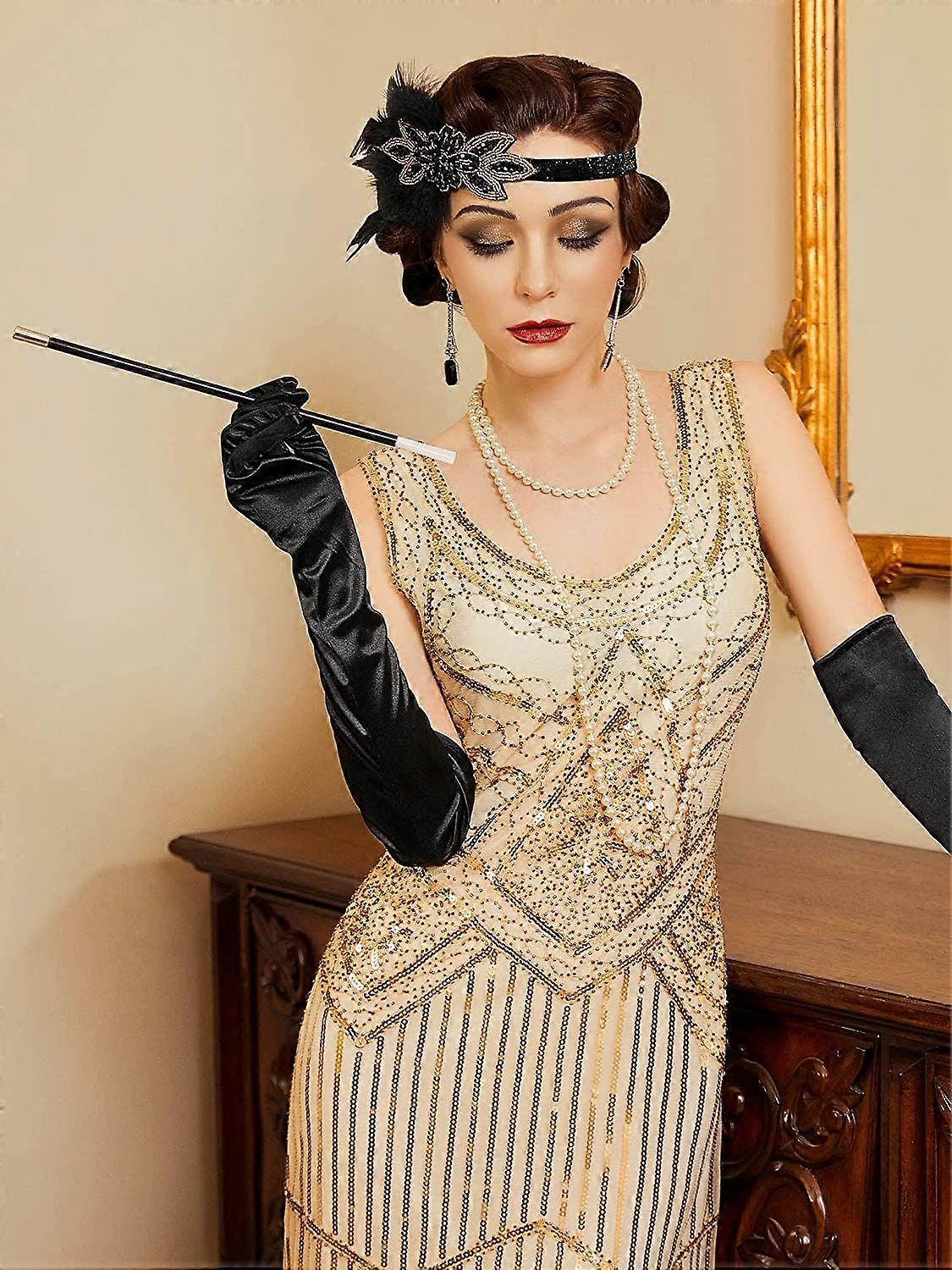 Bandeau Plume Année 20 Gatsby Couronne Plume Accessoires Gatsby Flapper