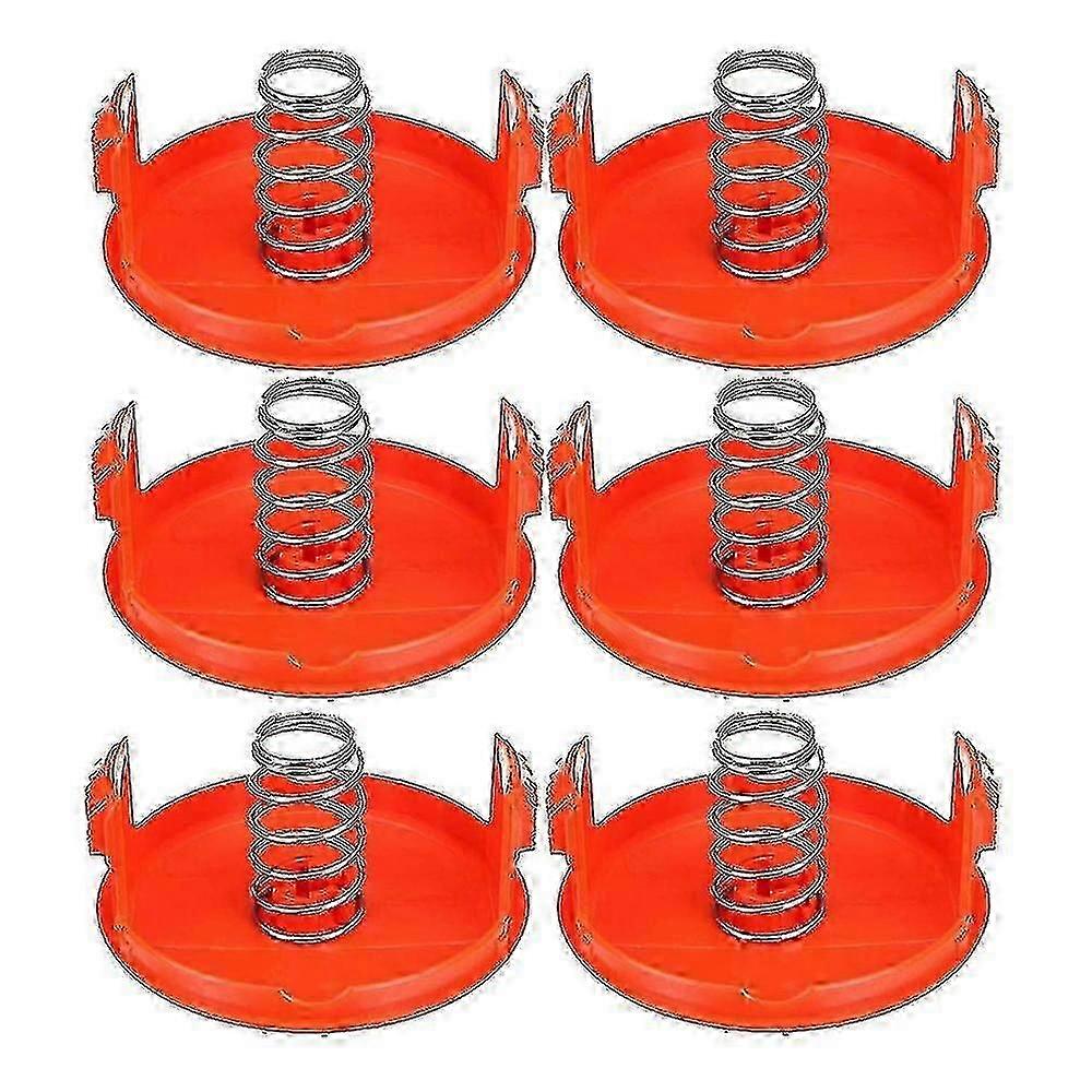 Trimmer Replacement Spool Cap,replace Rc-100-p,rc100p(6 Cap,6 Spring) SD