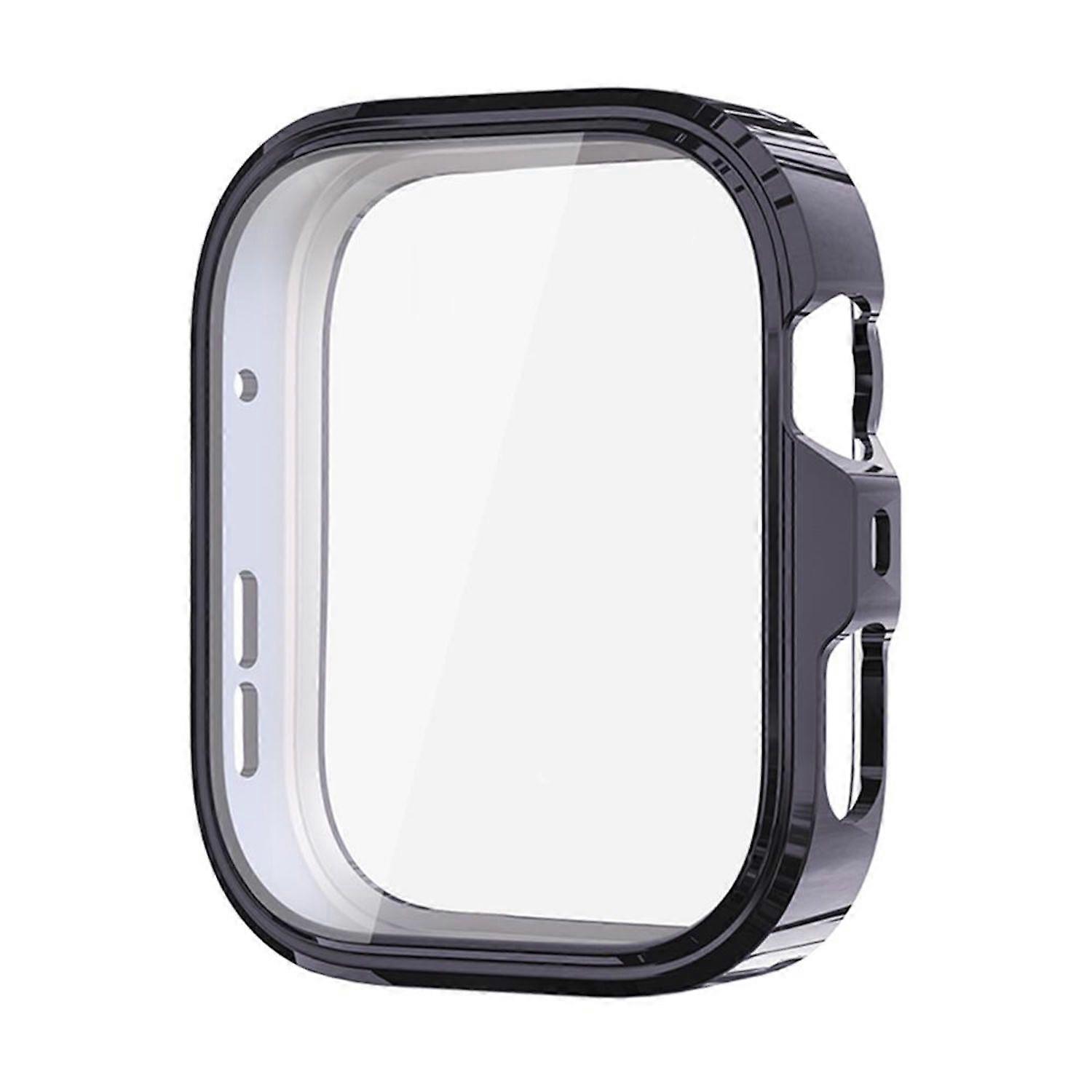 For Huawei Watch Fit 4 Pro Electroplated Full Cover TPU Smart Watch Protective Case Grey