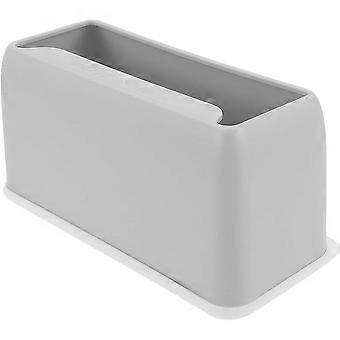 Cat Litter Scoop Holder: Grey Metal Storage Rack and Stand for Indoor Litter Box - Scooper Organizer Receptacle for Standard Size Tools 6.7 Inch