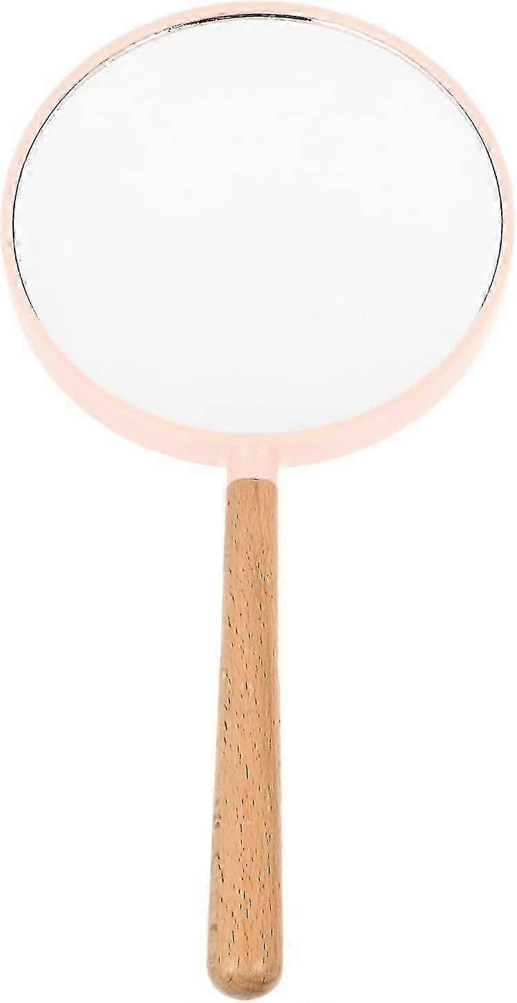 Makeup Hand Mirror With Handle Magnifying Double Sided Hand Mirror