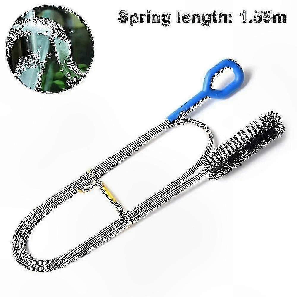 Extra Long 1.55m Flexible Drain Cleaning Brush Tool