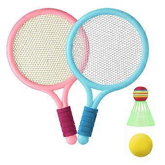 1 Set Kids Badminton Plaything Set Athletic Games Athletic Toys (Assorted Color)