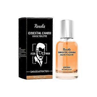 Roxelis Oriental Charm Eau de Toilette - Fragrância fresca e encantadora, aroma suave que libera naturalmente o carisma masculino.