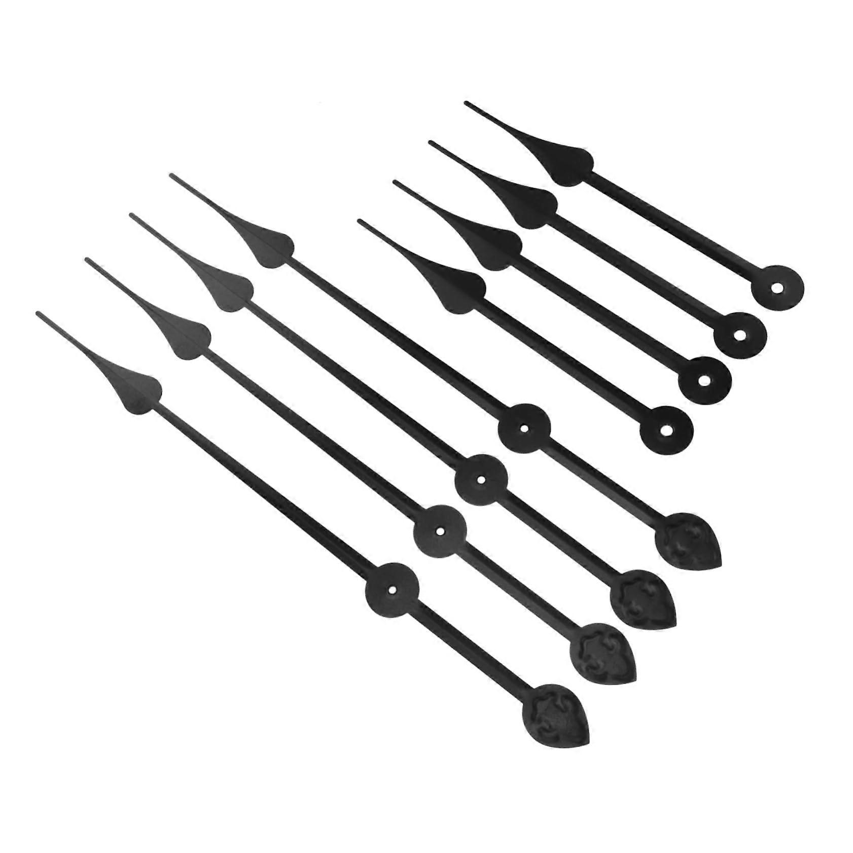 Clock Hands Replacement Kit 8Pcs Durable Aluminum Quartz Clock Hands for DIY Wall Clock