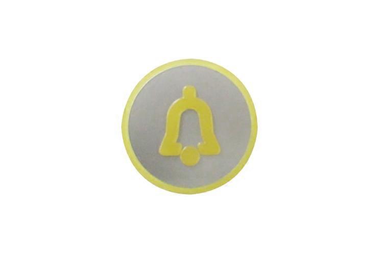 Kone Push Button Bell Gray Tactile Kss Cop Km801054g080
