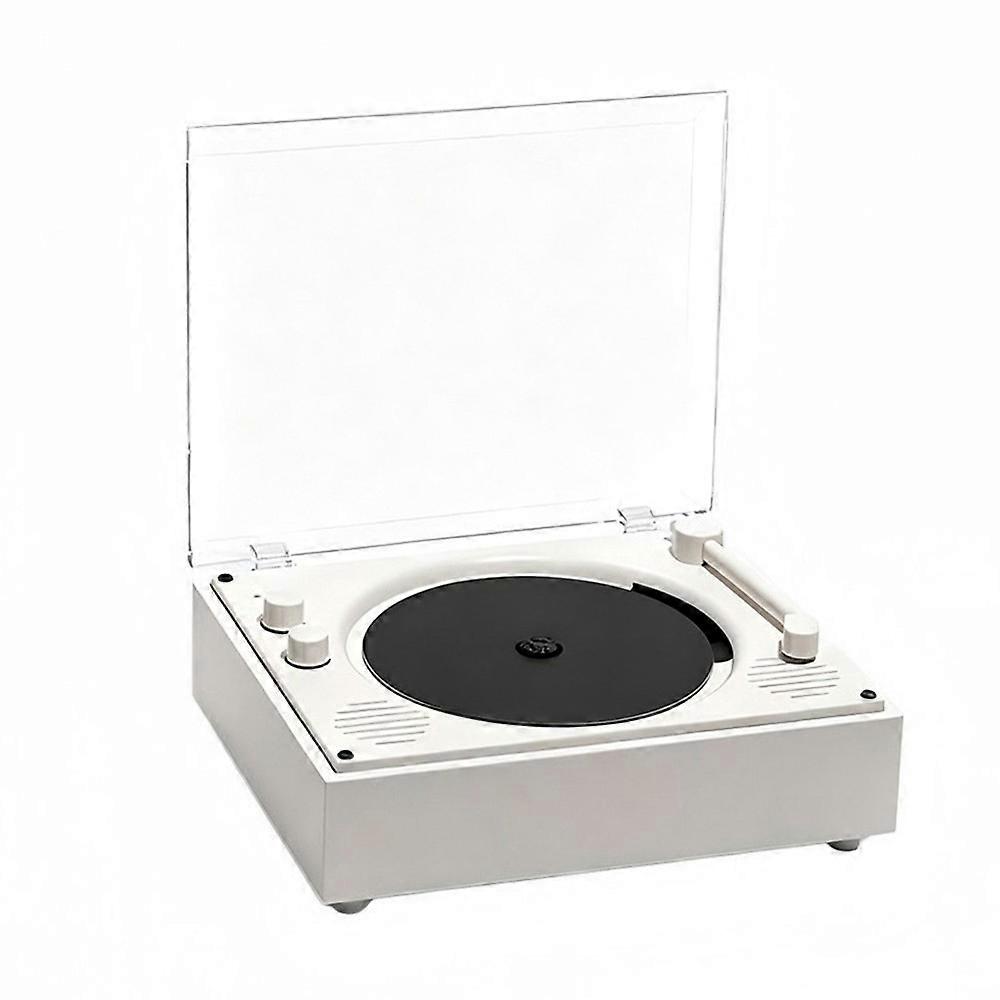 Portable Vintage CD Disc Player Bluetooth Speaker Multi Format Music Reader Wireless Bluetooth Speaker