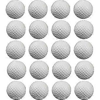 20 pelotas de práctica de golf inflables, pelotas de espuma, entrenamiento de golf en interiores y exteriores, compatibles con la alfombrilla de golpeo para jardín.