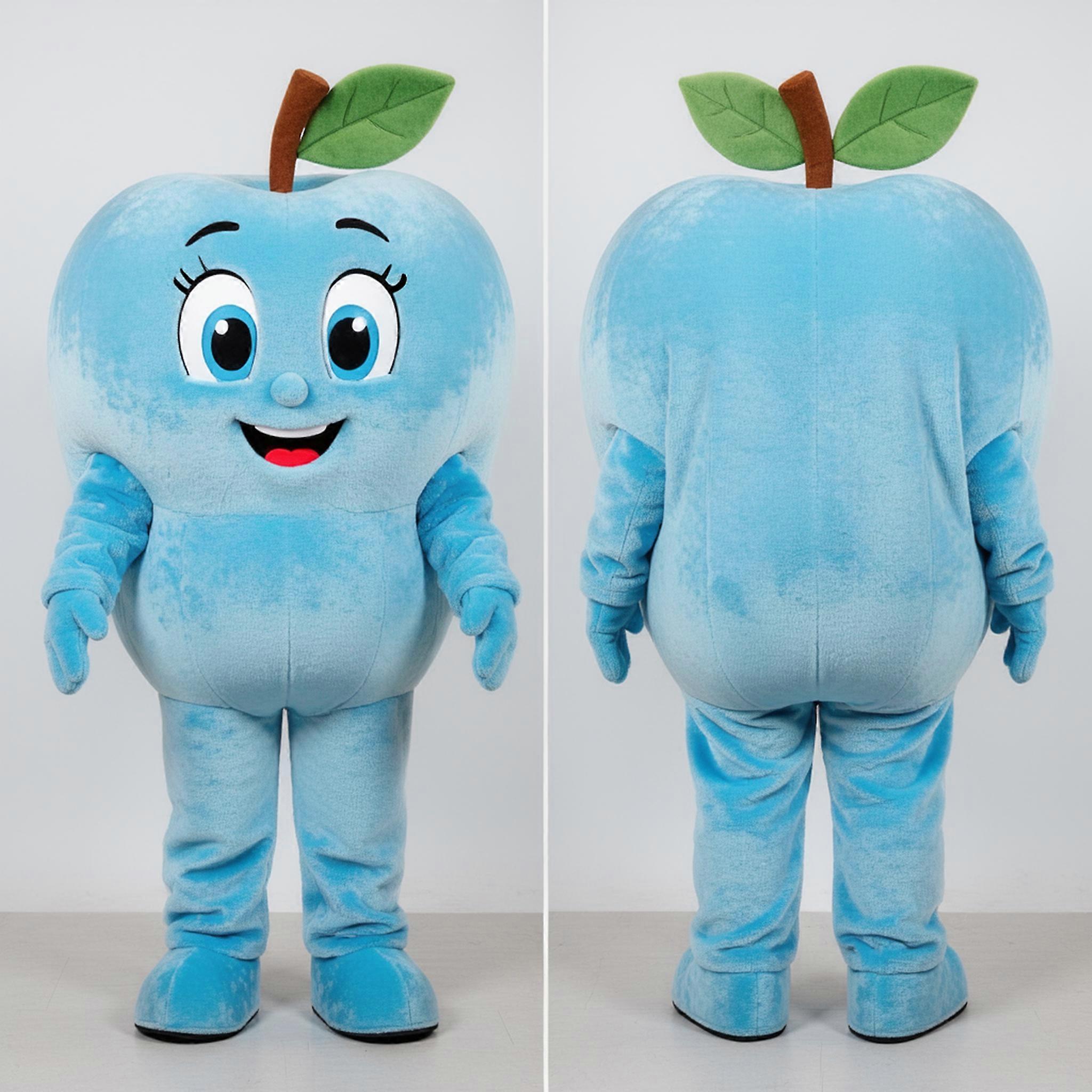 MASTICOT Sky Blue Flowing Gown Apple Mascot