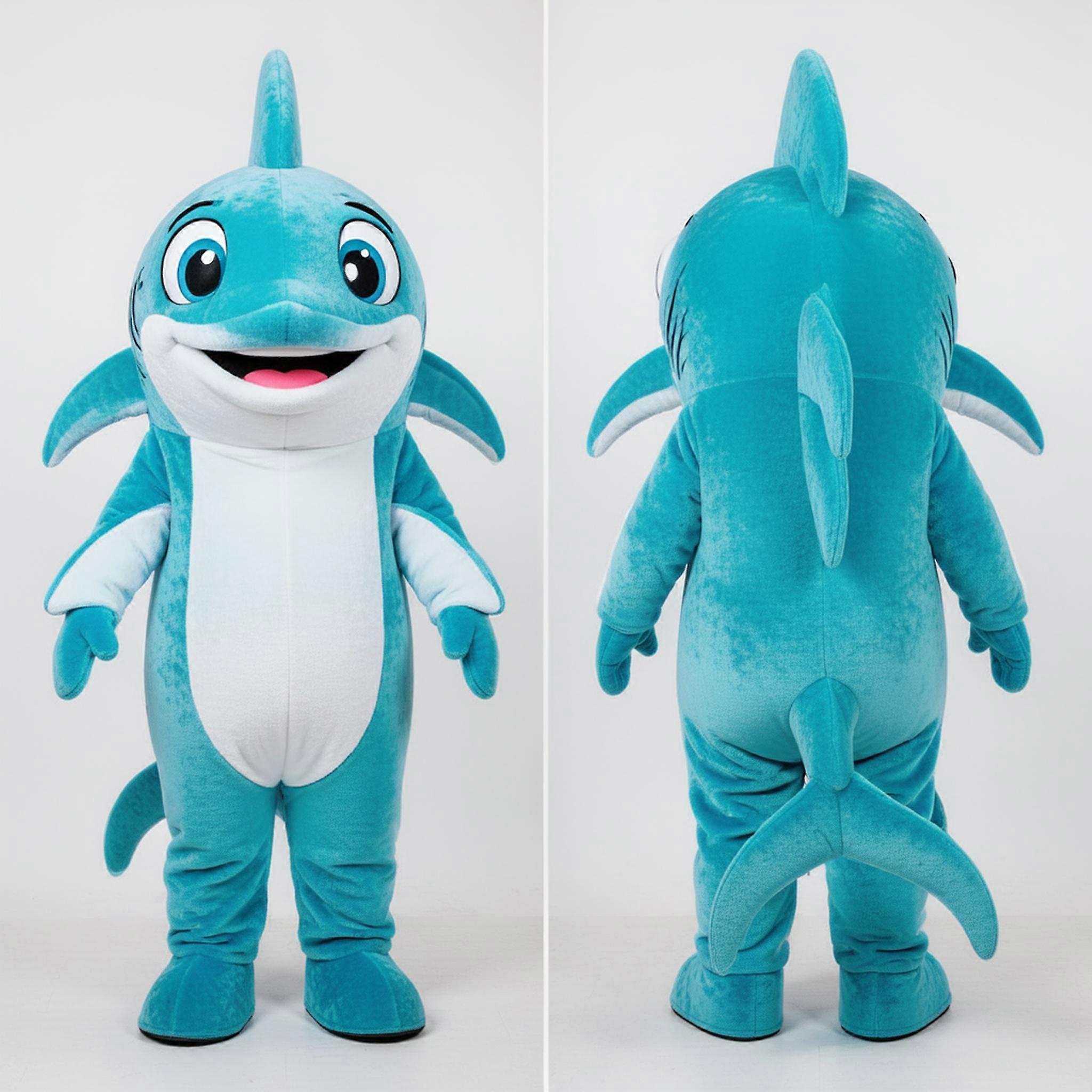 MASTICOT Cyan Tuxedo Swordfish Mascot
