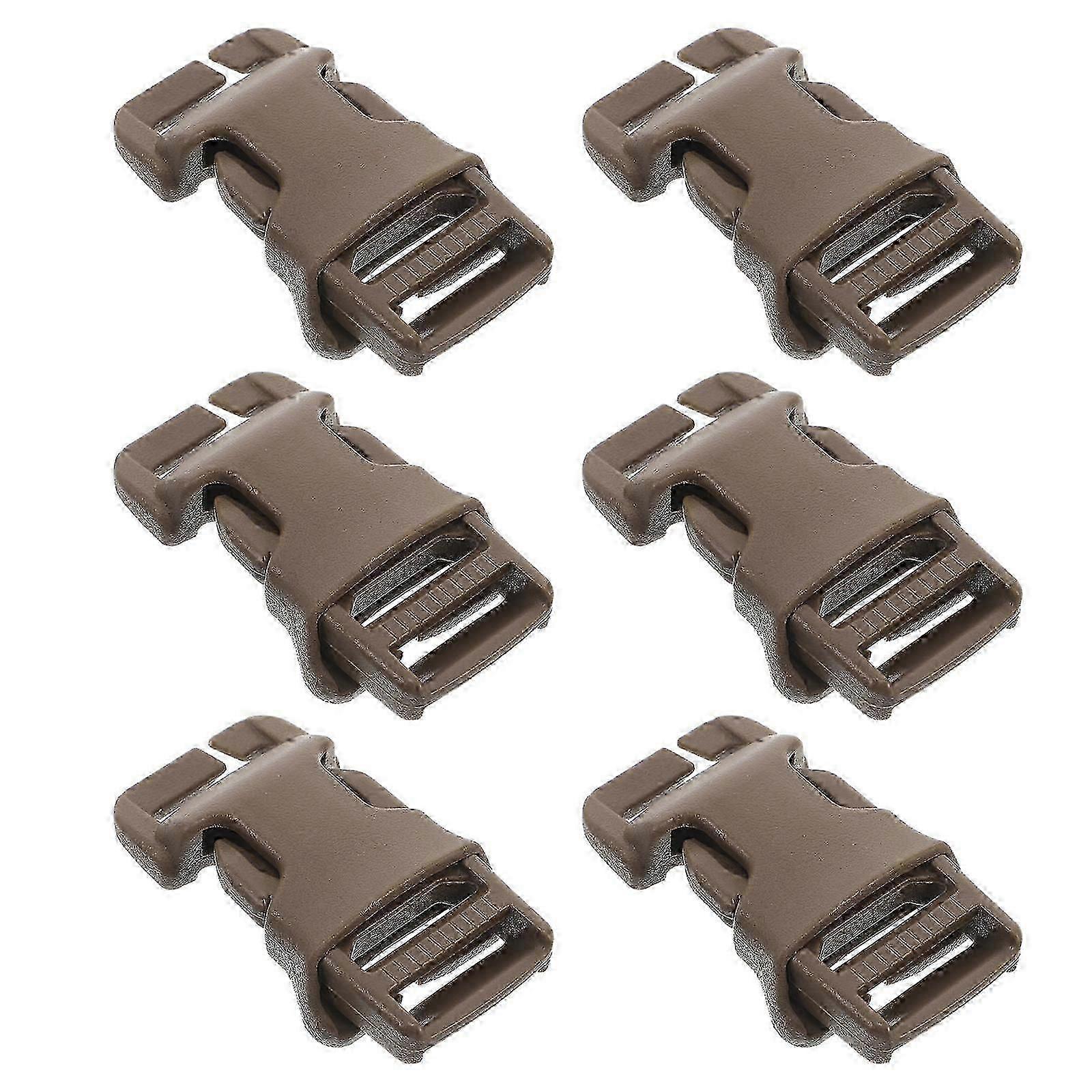 R8 Multi-Function Plastic Buckles Backpack Buckles for Outdoor Use 30Pcs