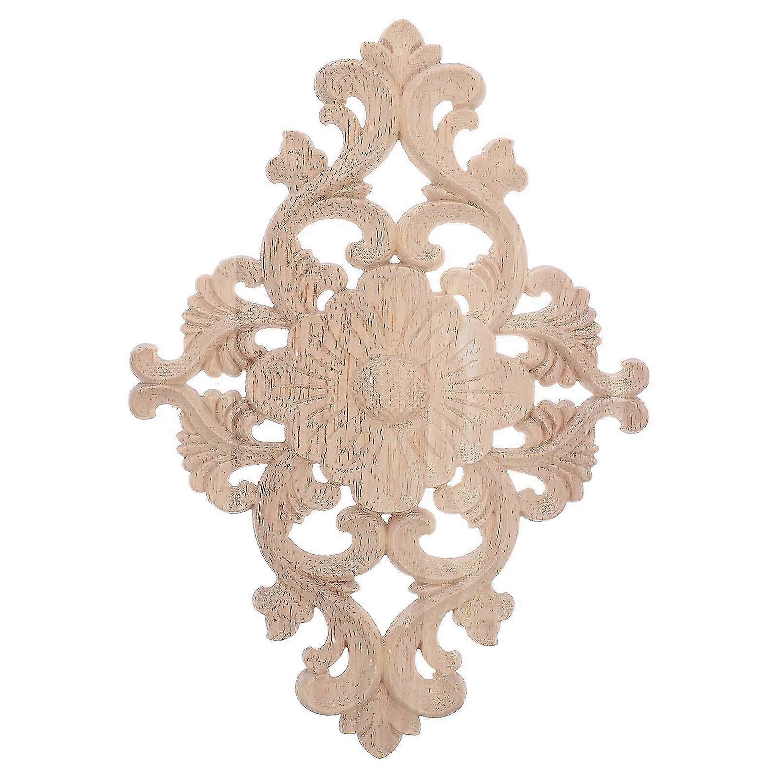 Solid Wood Carved Door Onlay