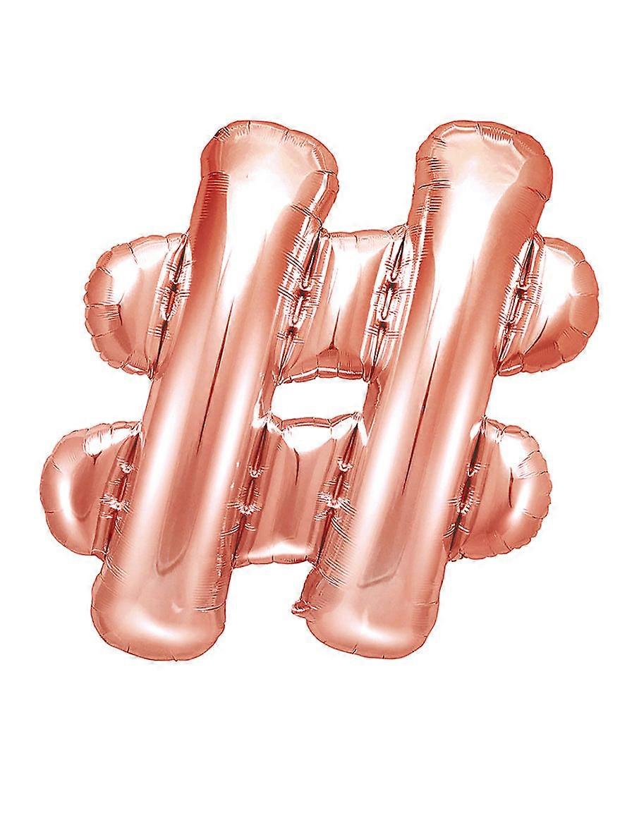 Foil balloon # rose gold 35 cm