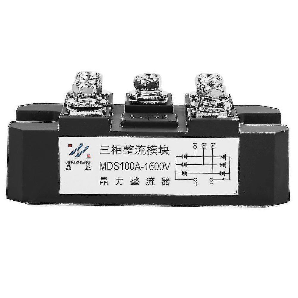 MDS-100A 1600V 5-Terminal 3-Phase Full-Wave Diode Bridge Rectifier Module
