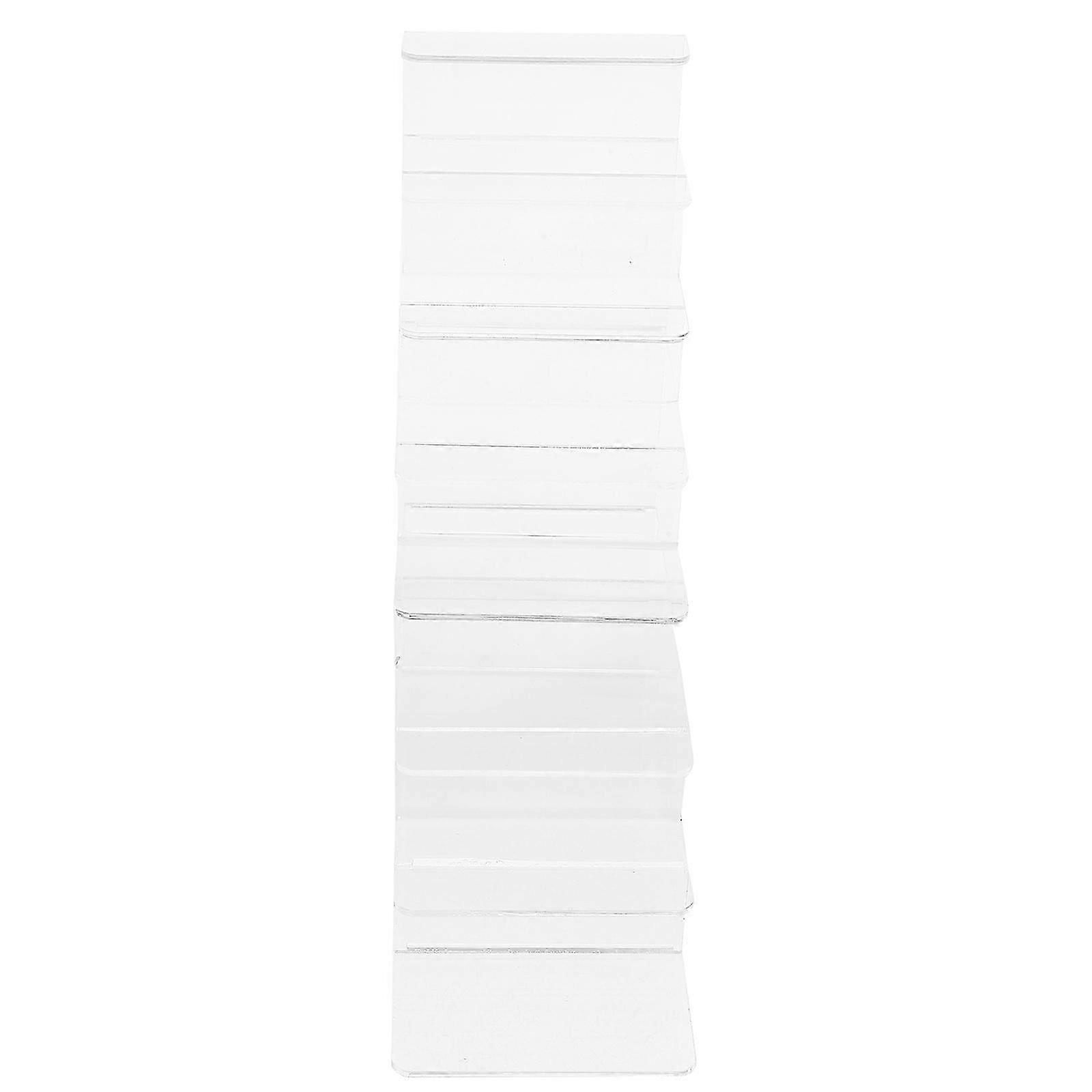 Clear Acrylic Display Stand Multi Layers Storage Shelf compatible with Display
