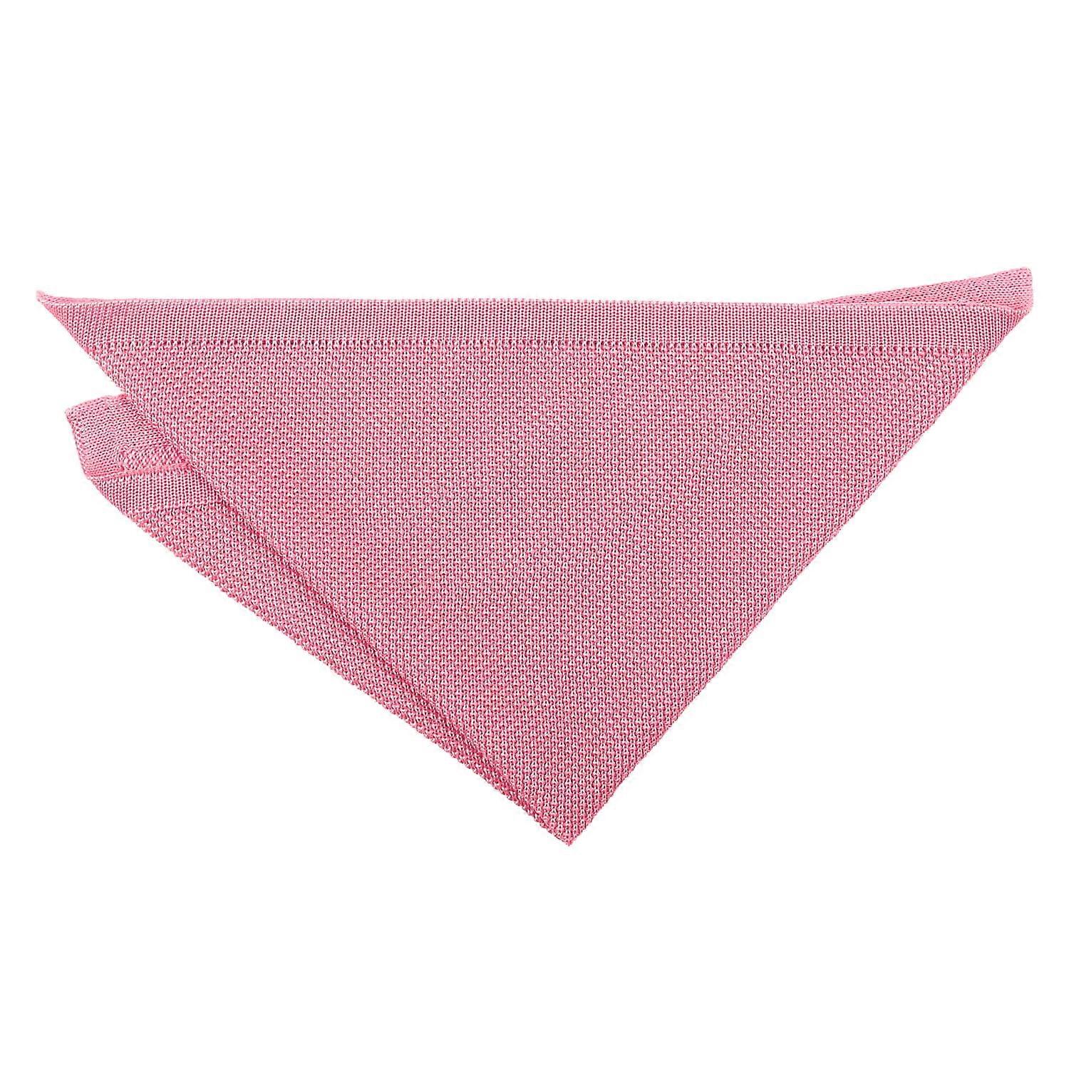 Strawberry Milkshake Knitted Pocket Square