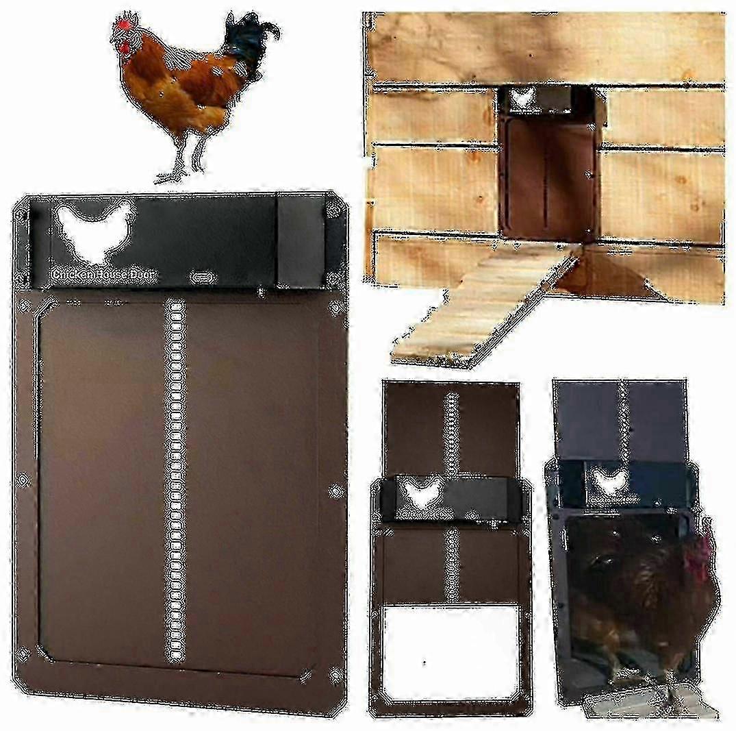 Weatherproof Auto Chicken Door ABS