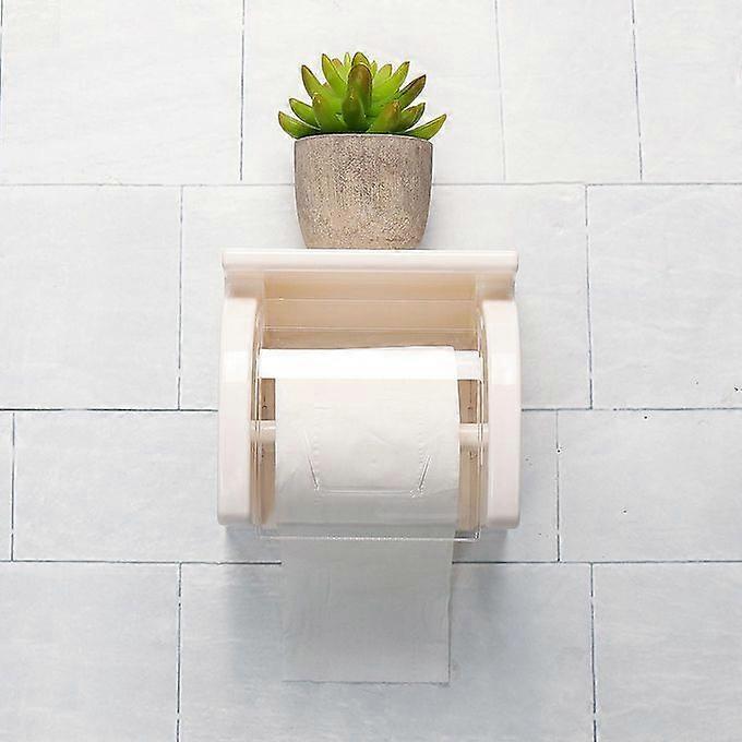Bathroom Tissue Box R Wall Mount Waterproof Plastic Roll Pap