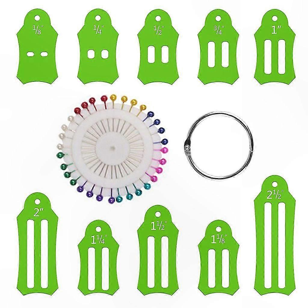 Multi-Size Foldable Fabric Tape Tool for Sewing and Weaving Projects