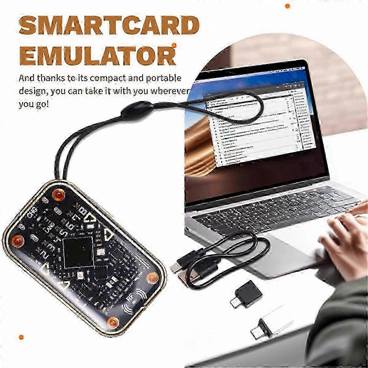 RFID Smart Chip Reader Emulator 125Khz 13.56Mhz NFC Card Decoder Duplicator with UI Interface
