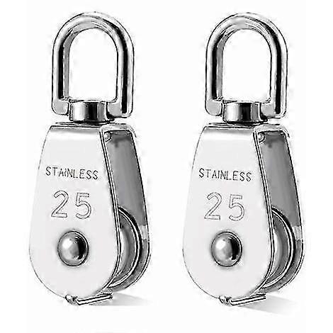 Stainless M25 360° Loading Pulley Pair