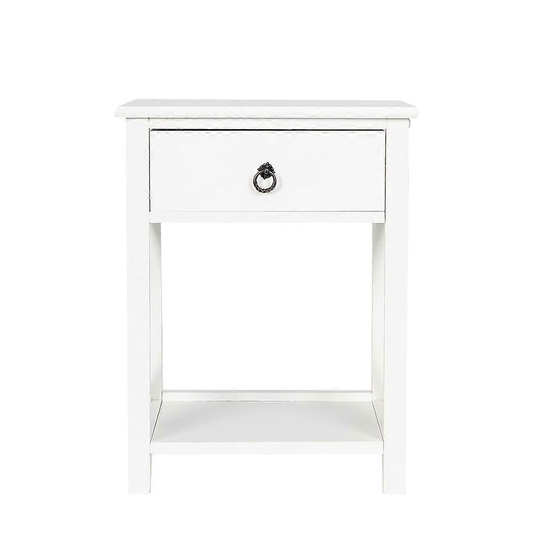 Levede 2X Drawers Side Bedside Tables