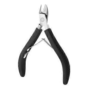 Stainless Steel Cuticle Scissors Rose Red