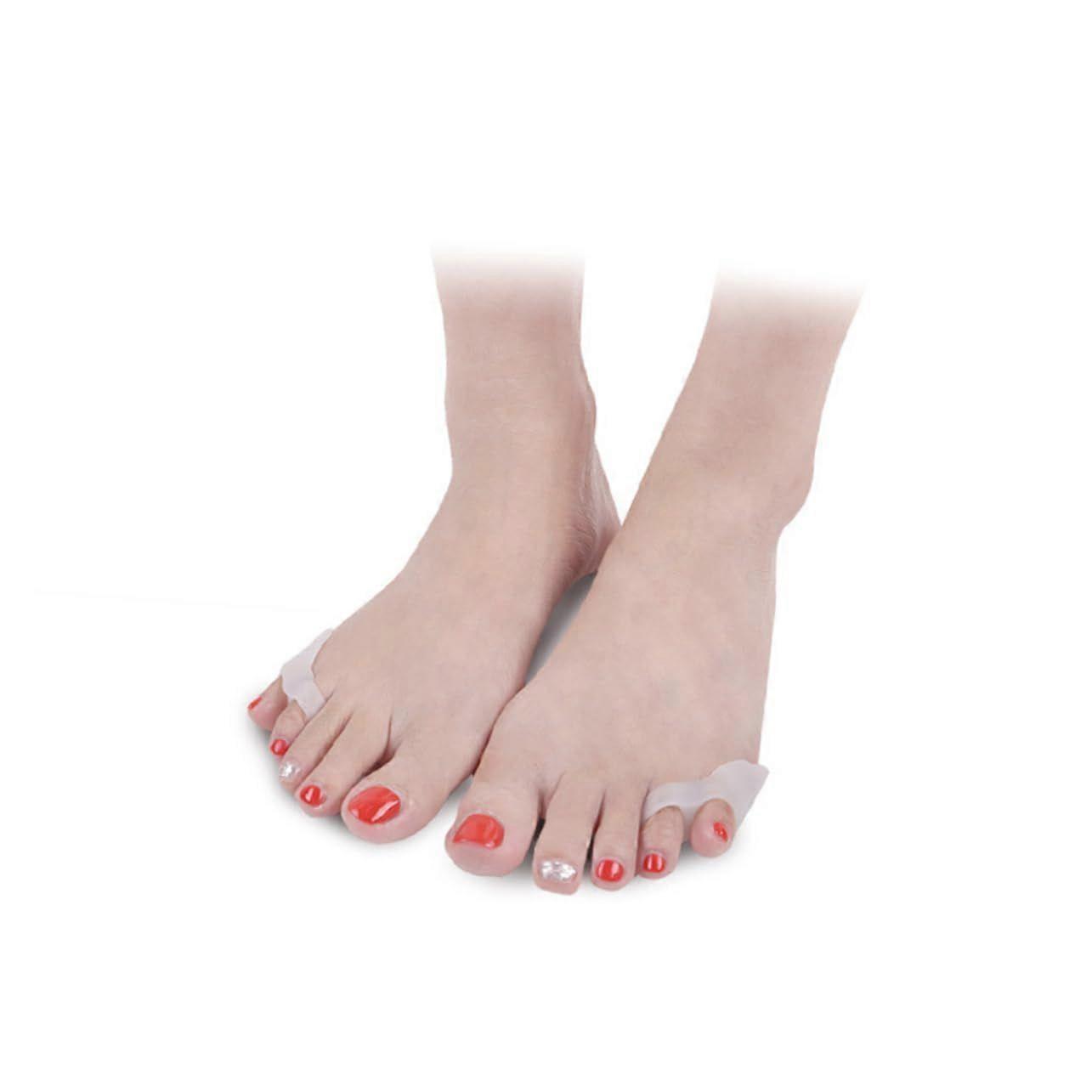 2pcs Toe Separator Straightener for Pinky Toe and Adjacent Toes