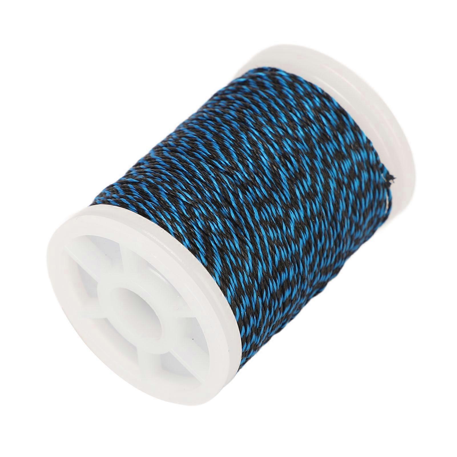 Bowstring Guard Rope Wear Resistance Archery Serving Thread Bowstring Winding Material Blue Black