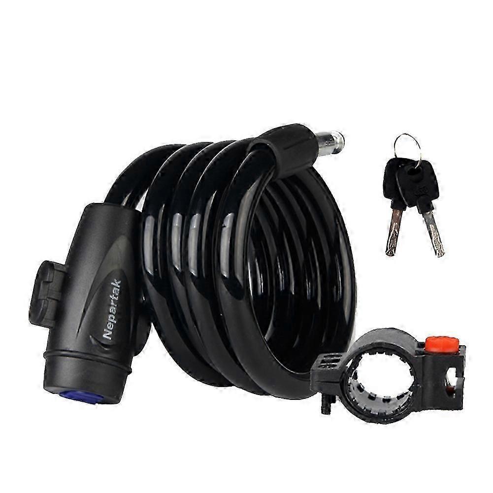Keyless Dustproof Plastic Bike Cable Lock