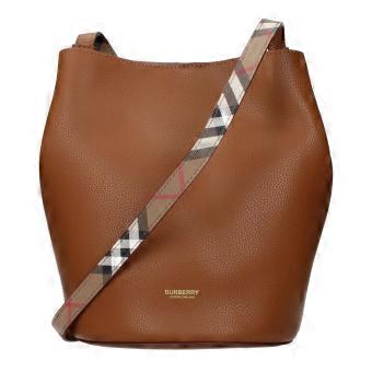Burberry Brown Leather Crossbody Bag