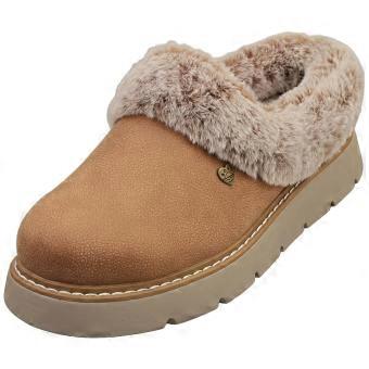 Skechers Bobs Keepsakes Lite Womens Slip On Shoes in Chestnut