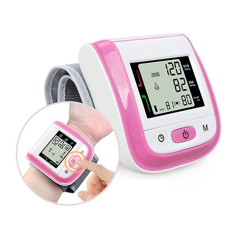 Wrist Blood Pressure Monitor Electronic Home Pressure Measurement Automatic Wrist Sphygmomanometer