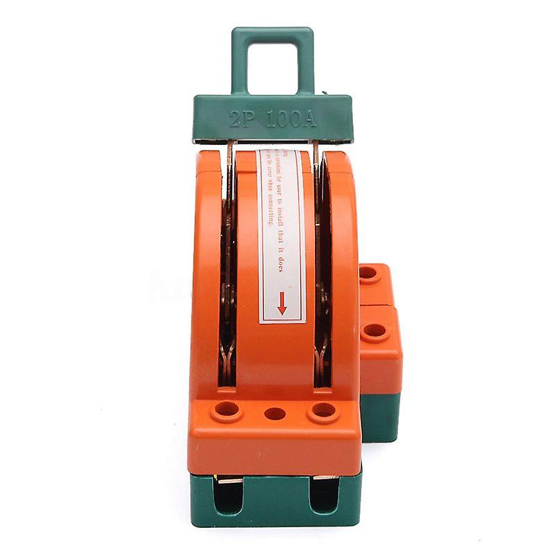 100A Two Pole Disconnect Double Throw Switch For Circuit Breaker Backup Generator