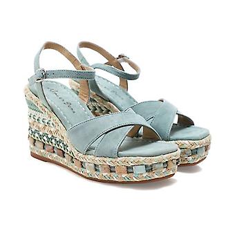 Alma en Pena Espinela Braided Wedge Sandals