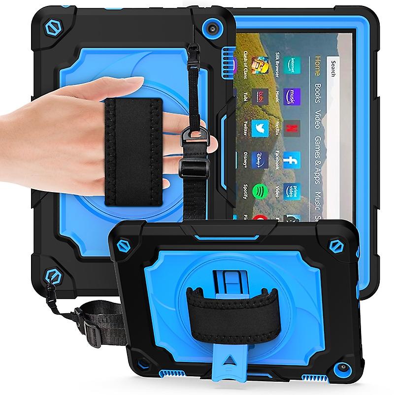 For Amazon Kindle Fire HD 8 2020 Silicone+PC Case