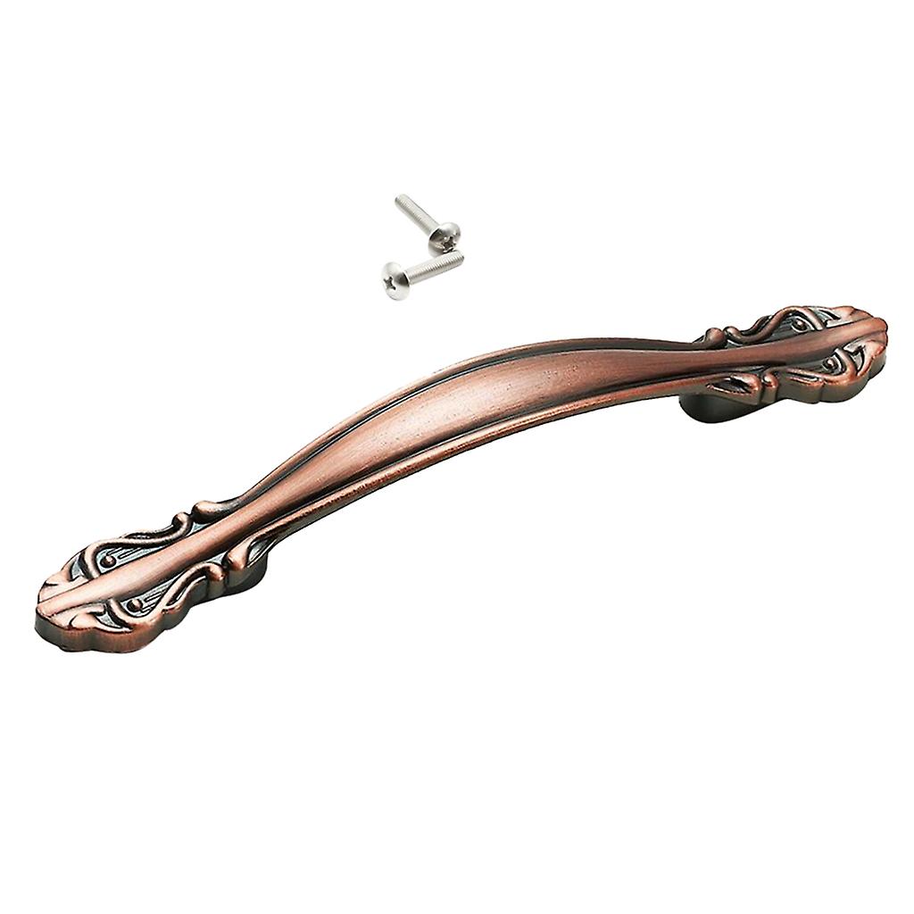 Drawer Handle Zinc Alloy Kitchen Cupboard Cabinet Pulls Hardware Red Bronze