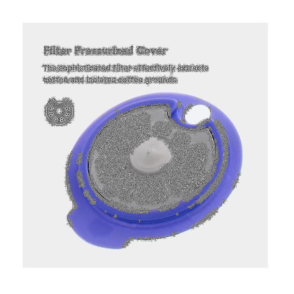 60ml Reusable Coffee Capsule Pods For Machine Series Refillable Filter