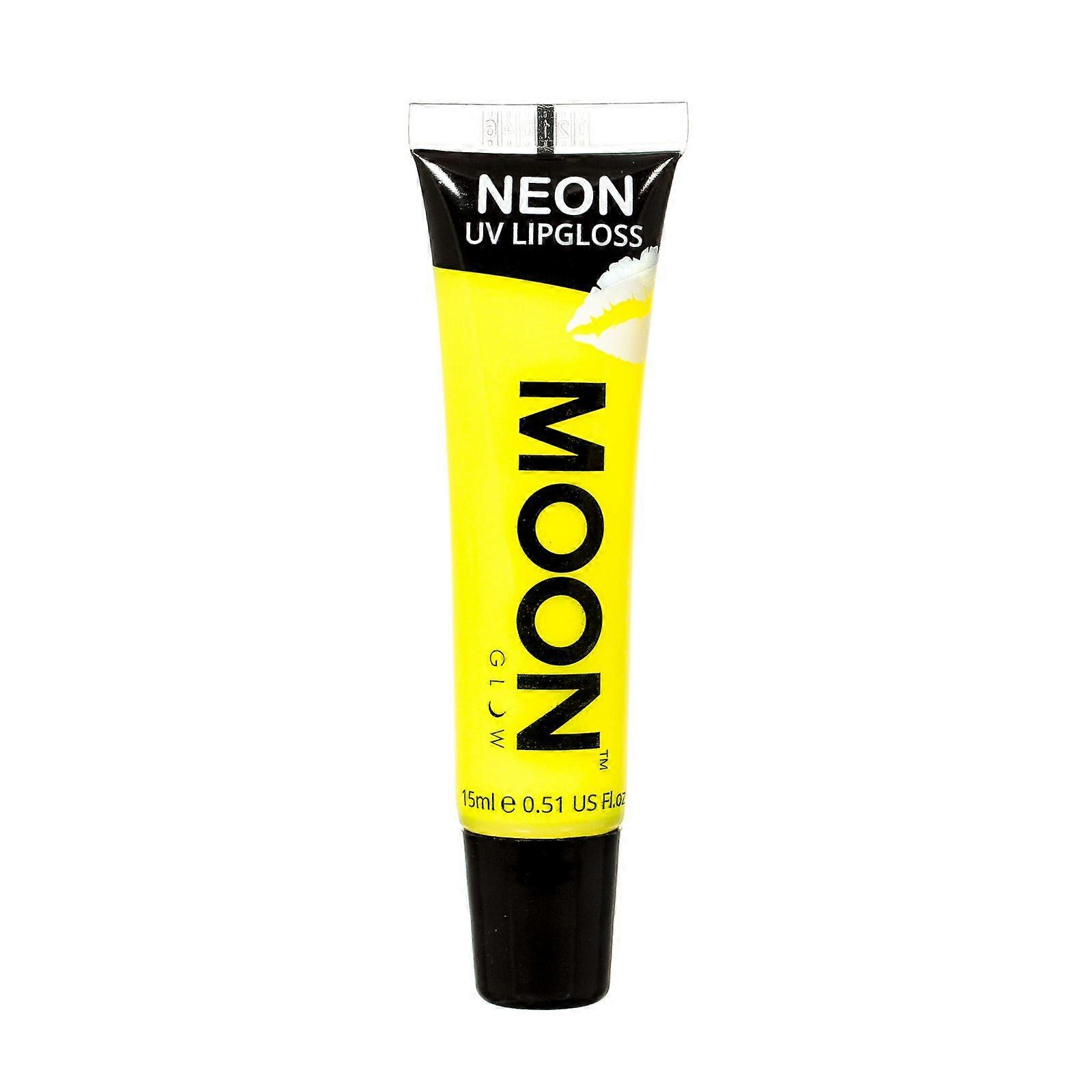 Måne glød - Neon UV lipgloss - Intens gul banan
