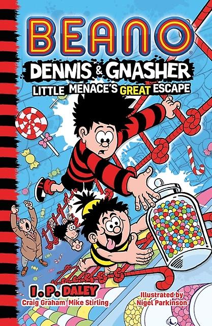 Beano Dennis Amp Gnasher Little Menaces Great Escape by Mike Stirling Paperback