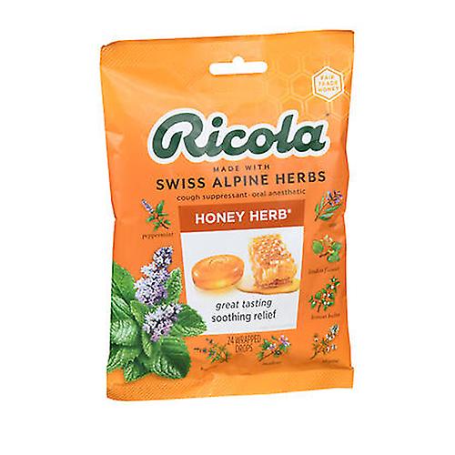 Ricola Ricola Cough Drops, Honey Herb 24 Drops (Pack of 1)