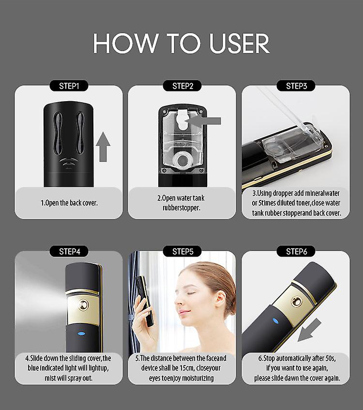 2023 New Products Nano Mist Sprayer Tan Custom Tan Machine Portable Steamer Mist Spray Nano Sprayer Nano Face Mist Sprayer