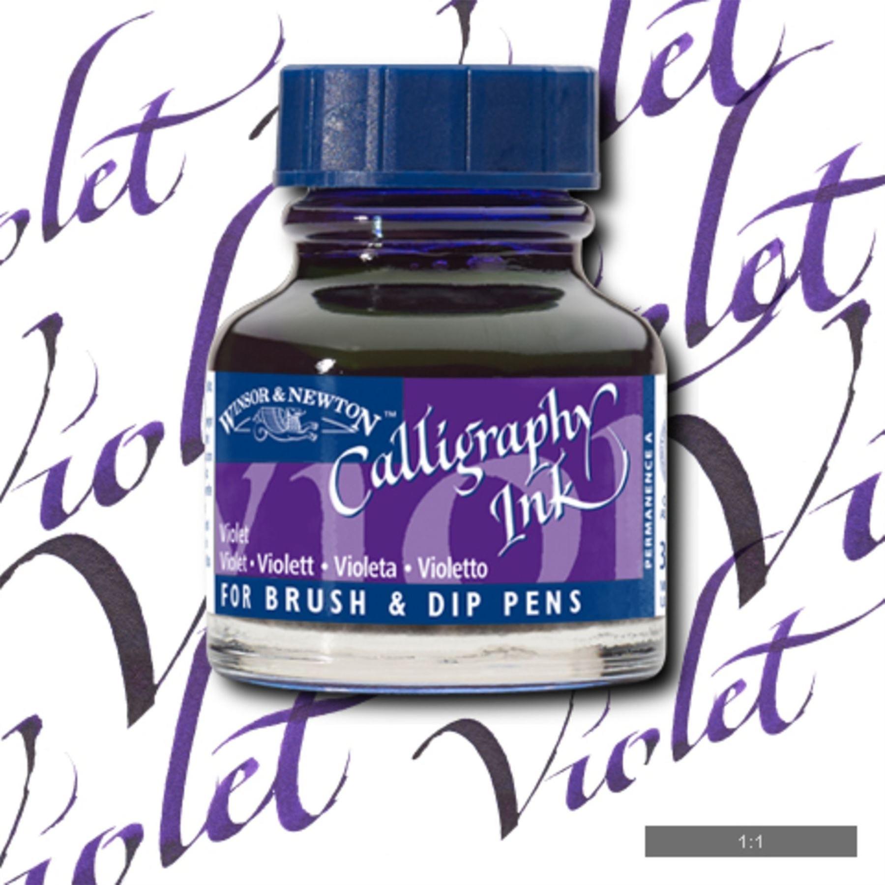Winsor & Newton Designers Calligraphy Ink - Violet - 30ml