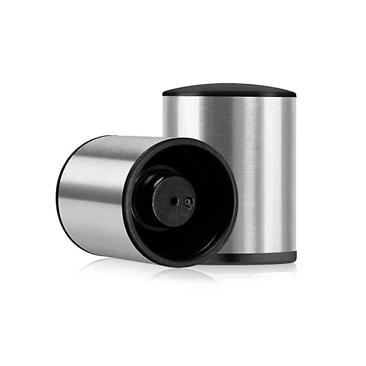 Stopper, Less Steel Reusable Vacuum Stopper - Silver