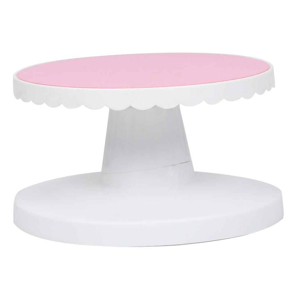 Cake Stand Turntable Rotating Base Anti-Skid Cake Decorating Table DIY Kitchen Baking Tool(Rotating Table Diameter 23cm)