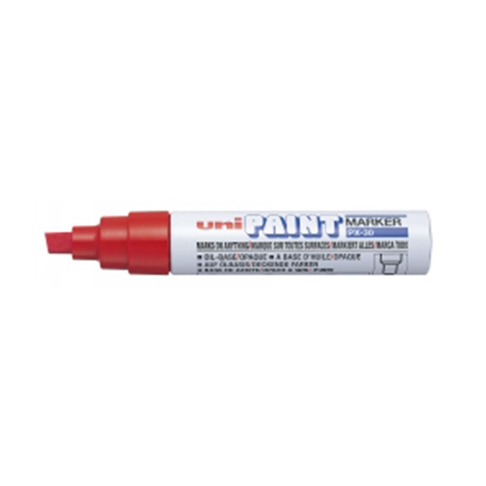 Uni Bold Paint Marker PX30 Waterproof Fade Resistant Durable Heavy Duty Red