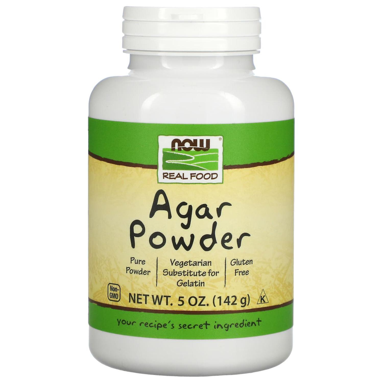 NU Fødevarer, agarpulver, 5 oz (142 g)