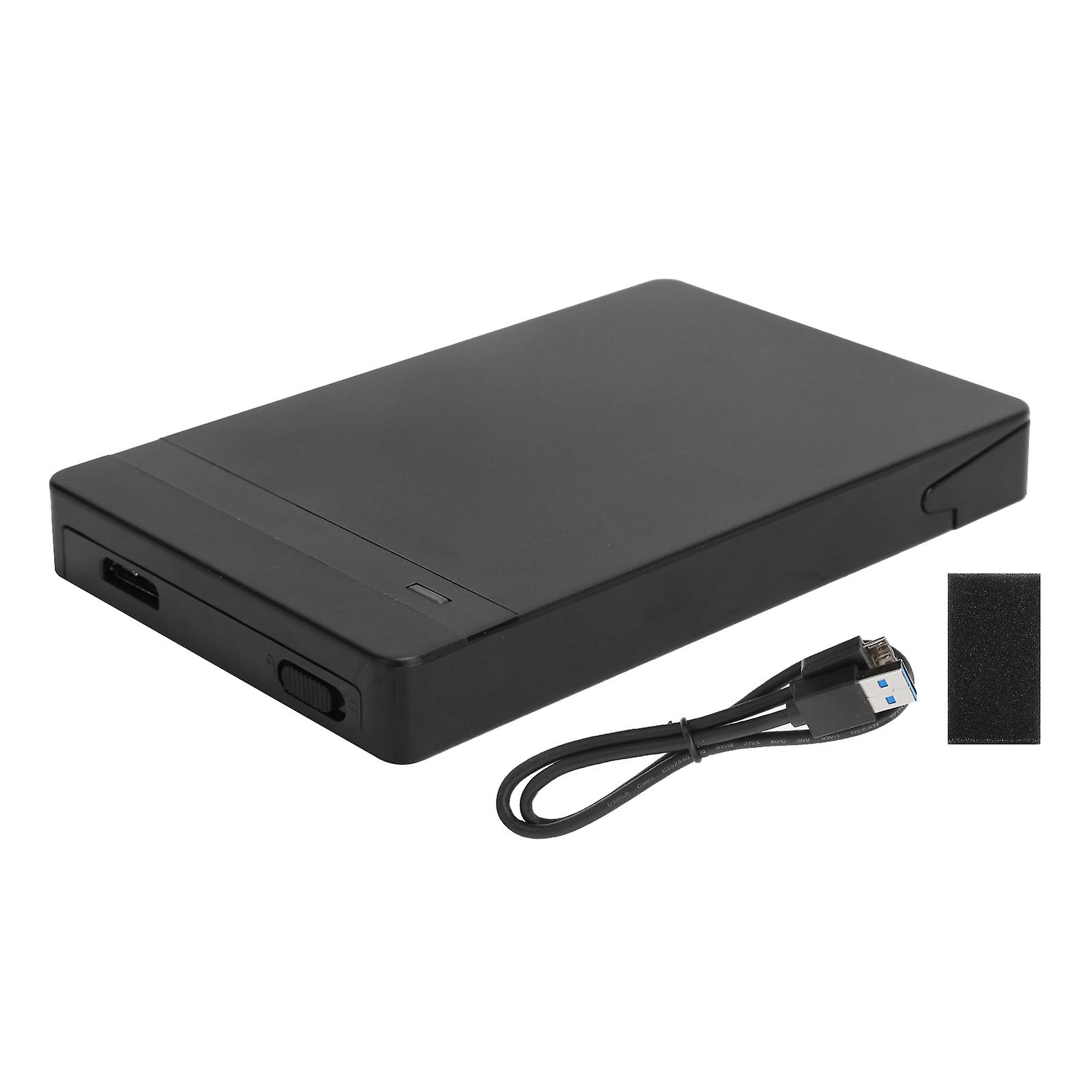 Mobile Hard Disk Box USB3.0 2.5in SATA SSD External Hard Drive Enclosure ToolFree Installation