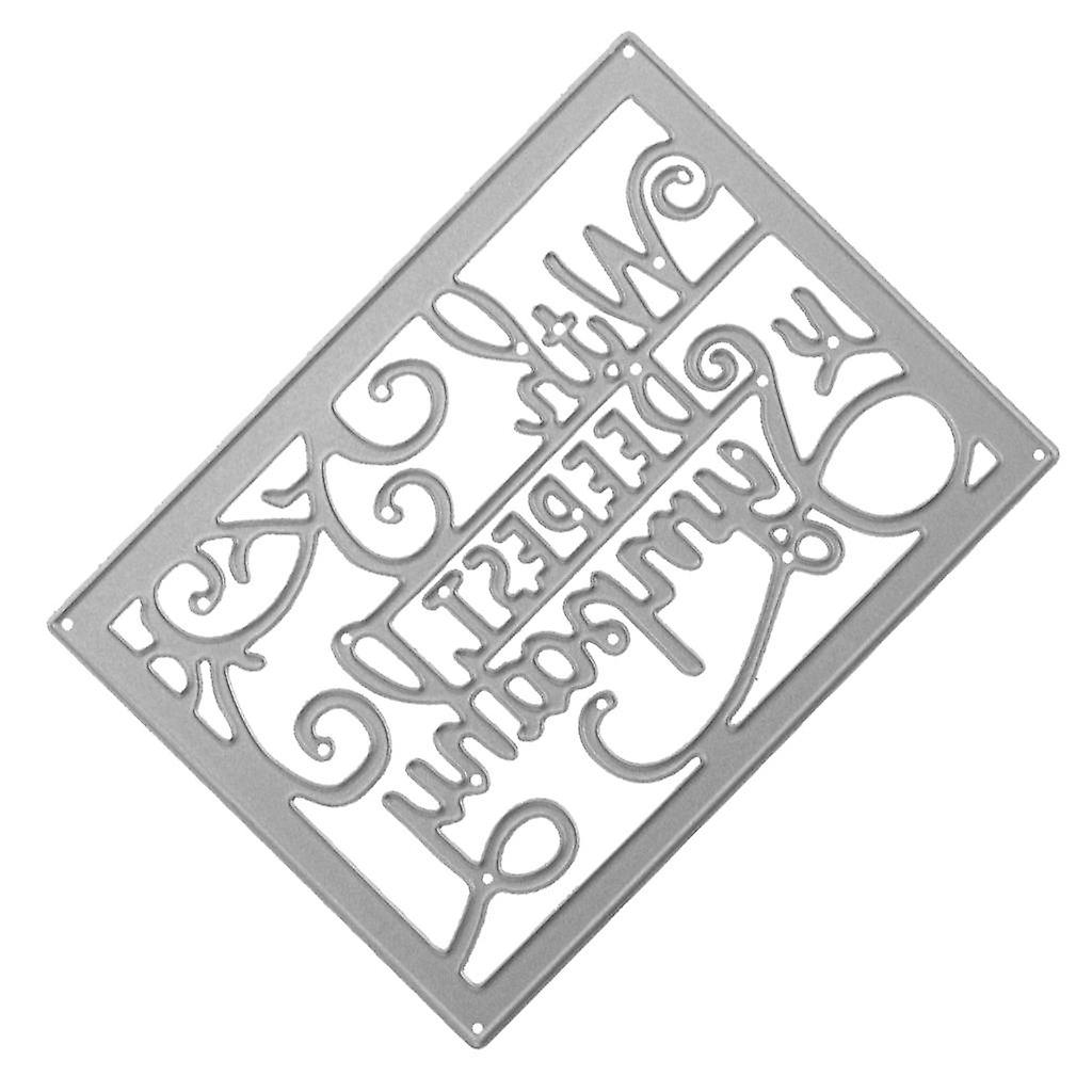 مع أعمق تعاطف قطع يموت الإستنسل لبطاقات ورقية النقش DIY